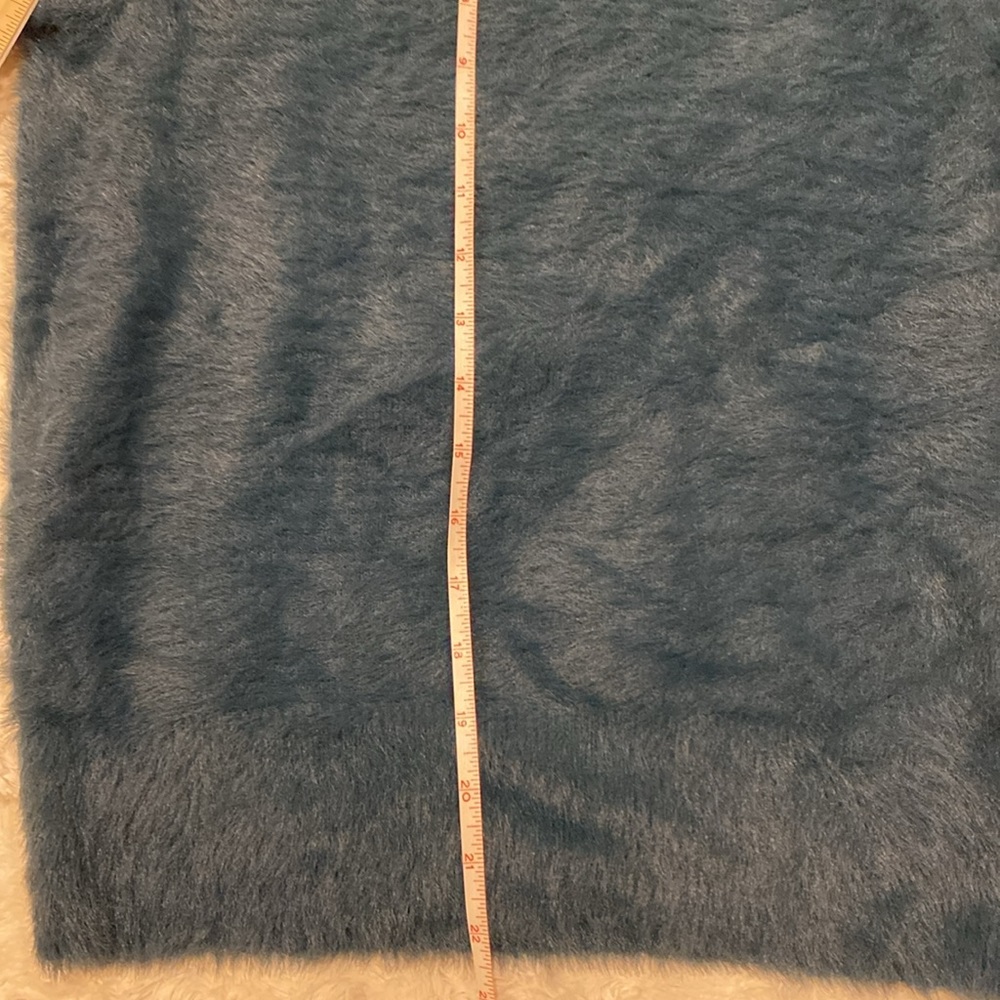 Cozy Teal Sweater for Women - Picture 10 of 10